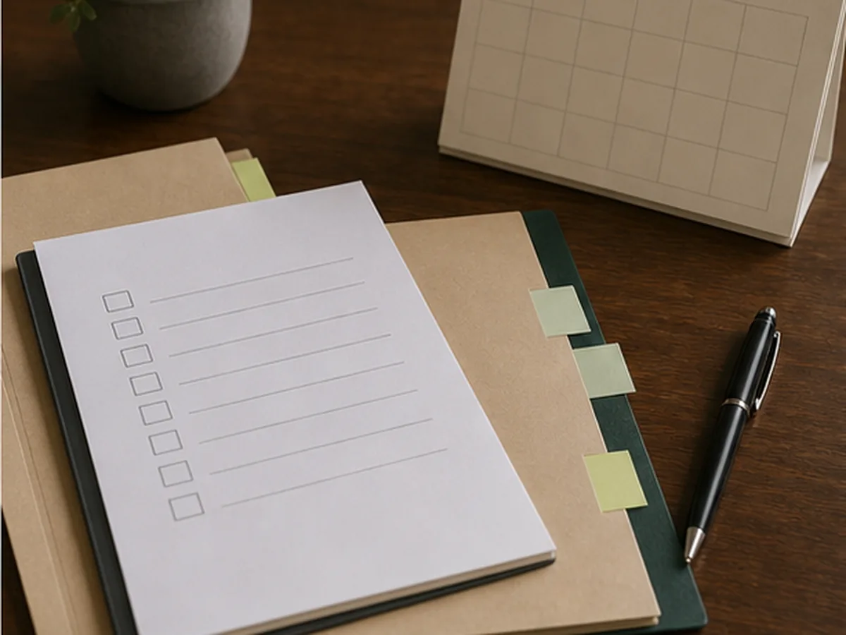Checklist de pasos para tramitar una herencia
